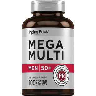 Mega Multi for Men 50 Plus, 100 Coated Caplets