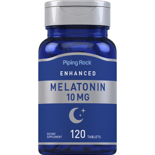 Melatonin, 10 mg, 120 Tablets